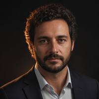 Retrato fictício de Rafael M.